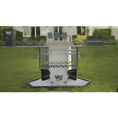 Windschutz Feuerschale - Trifekta Serie